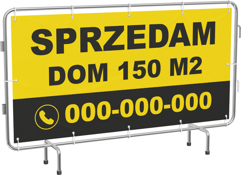 Gotowy baner - sprzedam dom